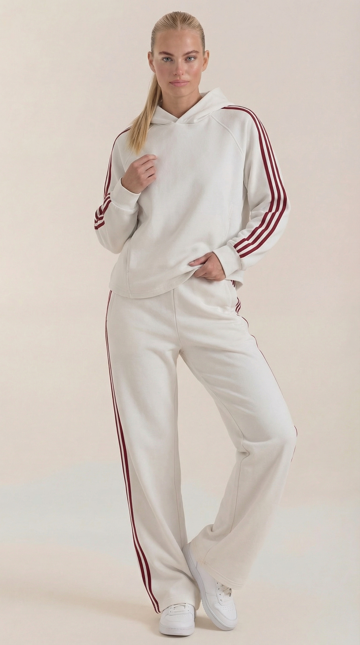 Olivia | Conjunto Deportivo con Sudadera Holgada Mujer