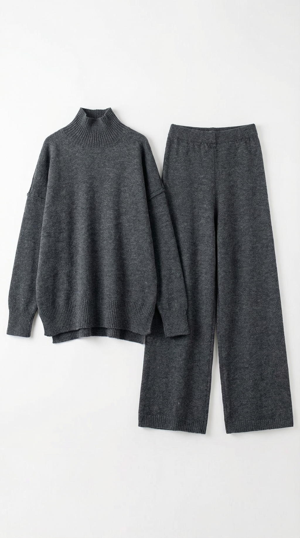 Martina | Conjunto Jersey Cuello Alto y Pantalón  Mujer