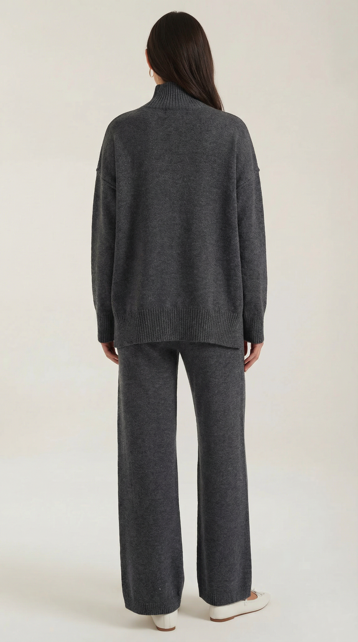Martina | Conjunto Jersey Cuello Alto y Pantalón  Mujer