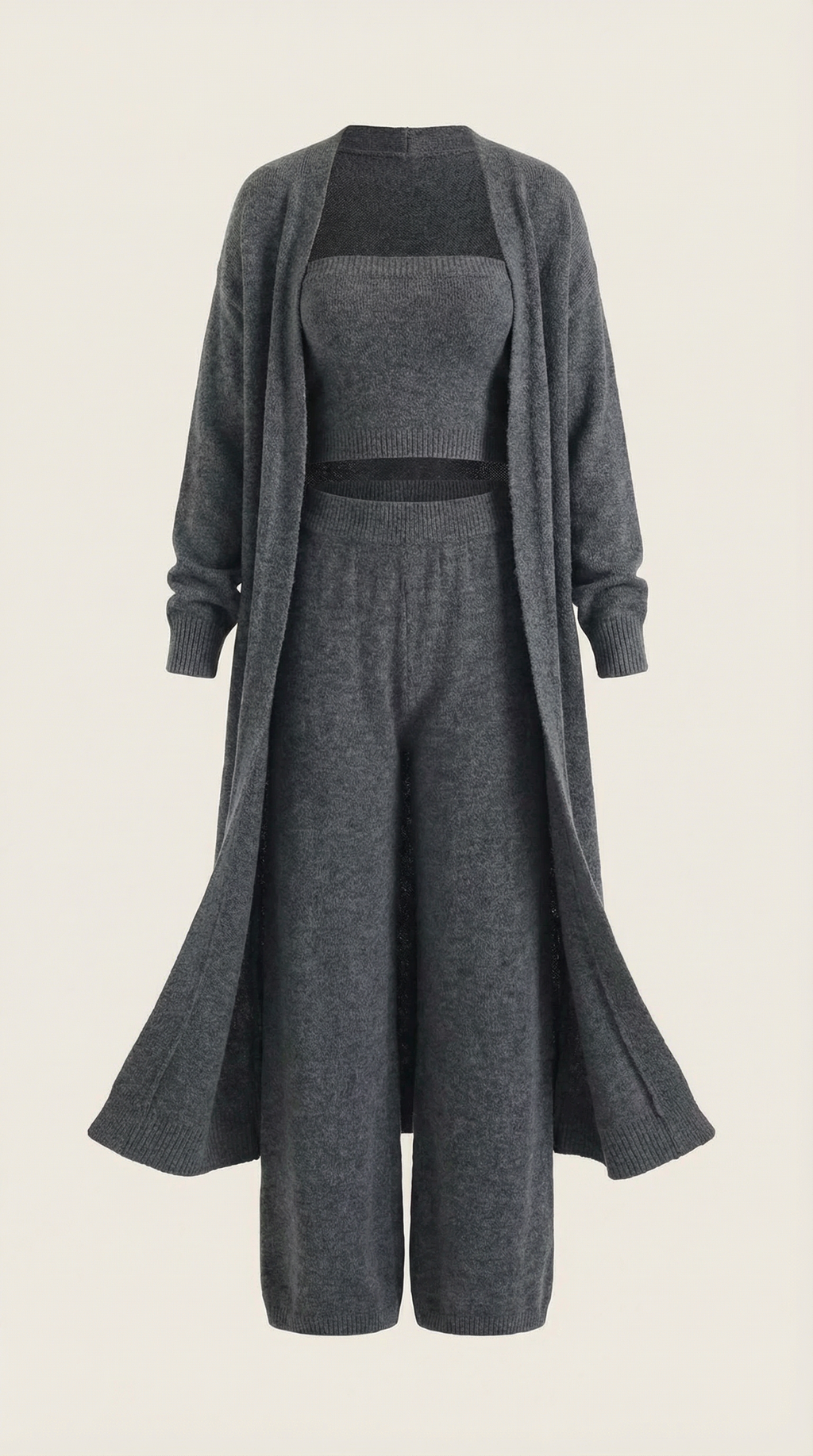 Noa | Conjunto Loungewear 3 Piezas de Punto Mujer