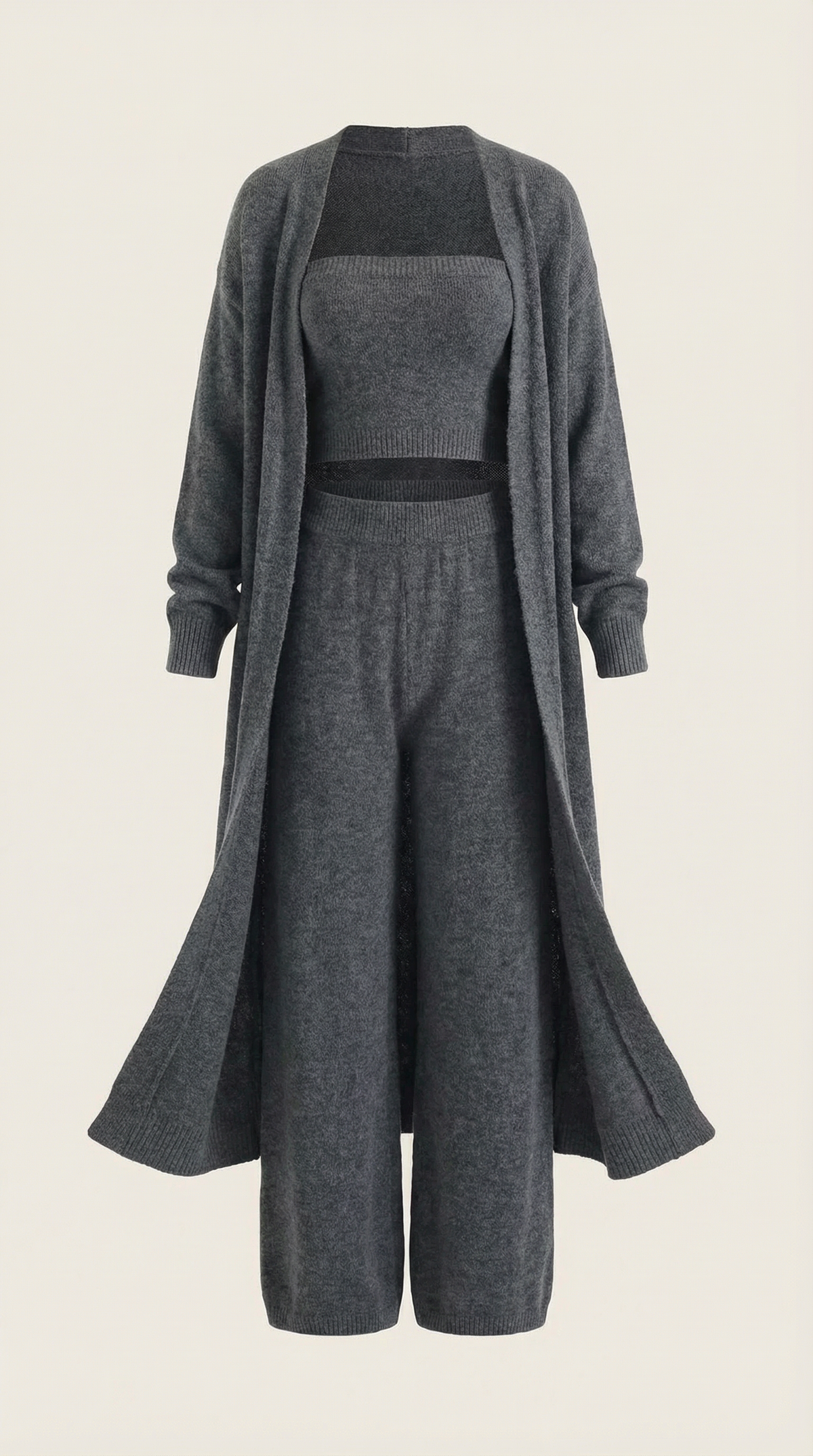 Noa | Conjunto Loungewear 3 Piezas de Punto Mujer