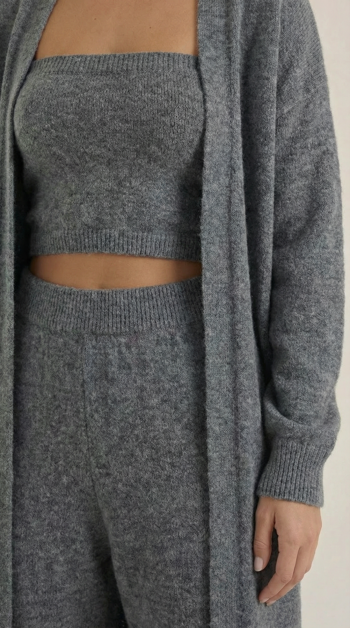 Noa | Conjunto Loungewear 3 Piezas de Punto Mujer