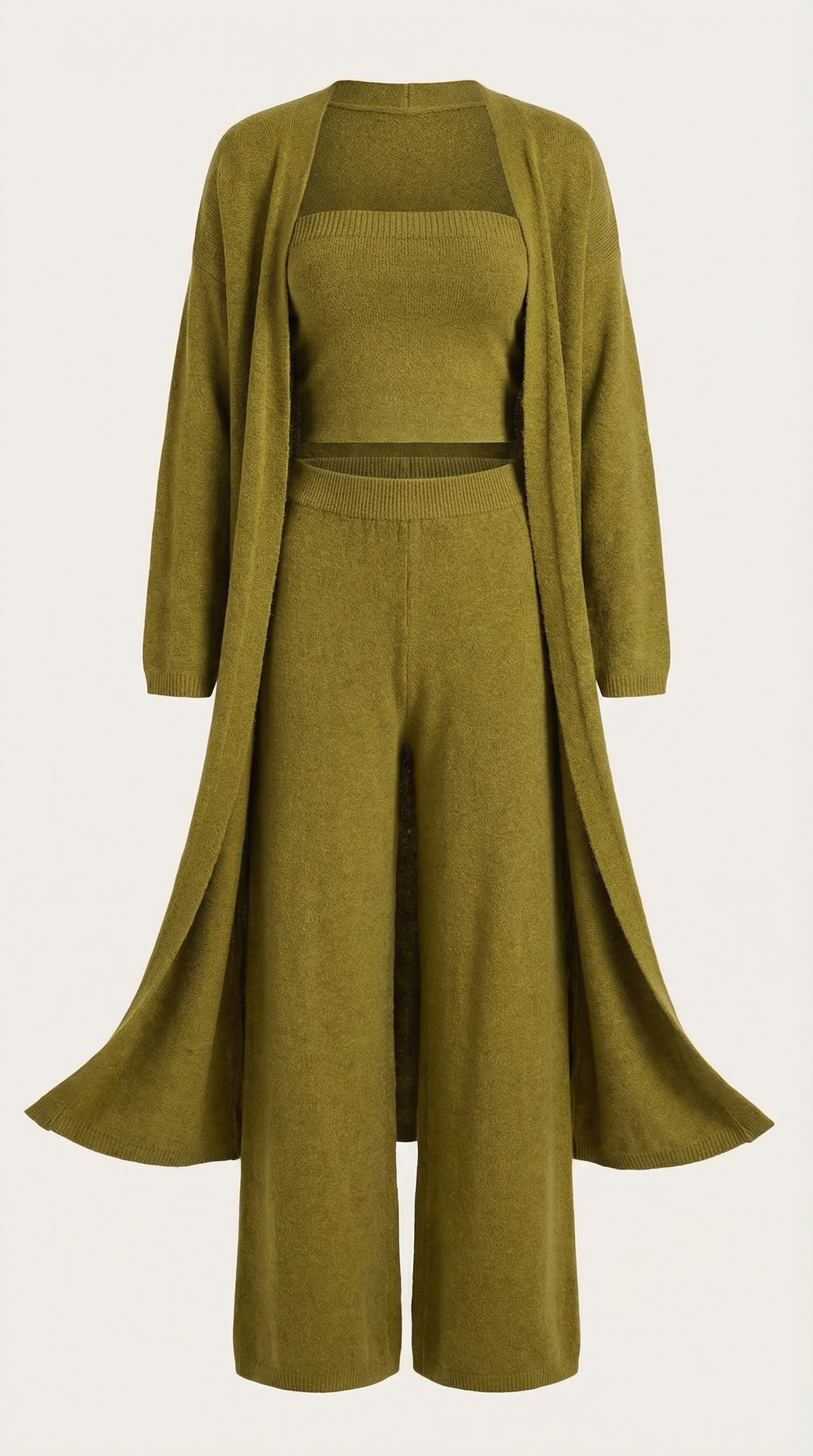 Noa | Conjunto Loungewear 3 Piezas de Punto Mujer