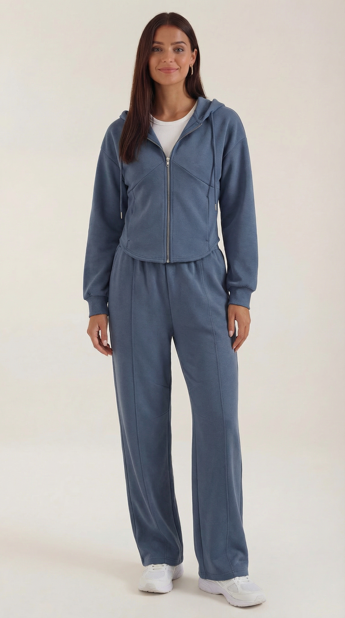 Triana | Conjunto Sudadera y Pantalón Ancho Mujer