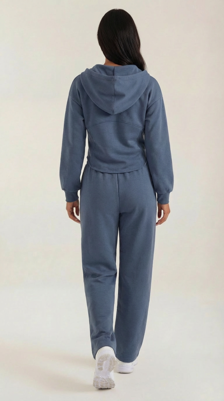 Triana | Conjunto Sudadera y Pantalón Ancho Mujer