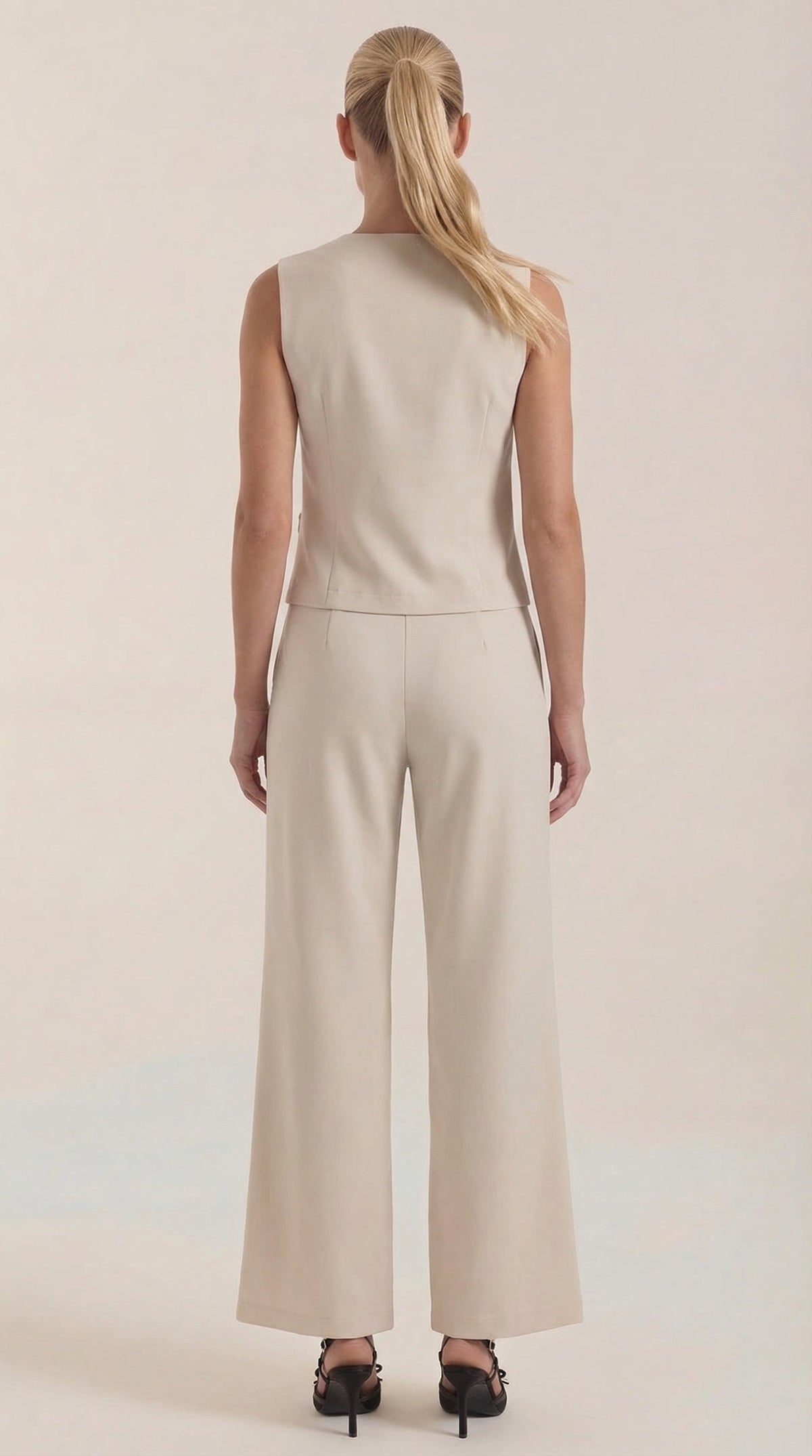 Regina | Conjunto Chaleco y Pantalón Elegante Mujer