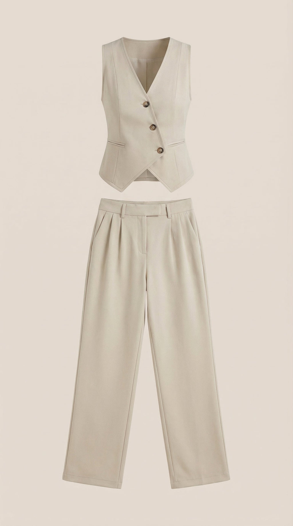 Regina | Conjunto Chaleco y Pantalón Elegante Mujer
