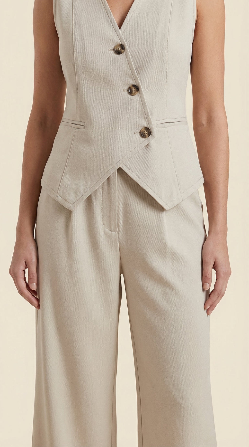 Regina | Conjunto Chaleco y Pantalón Elegante Mujer