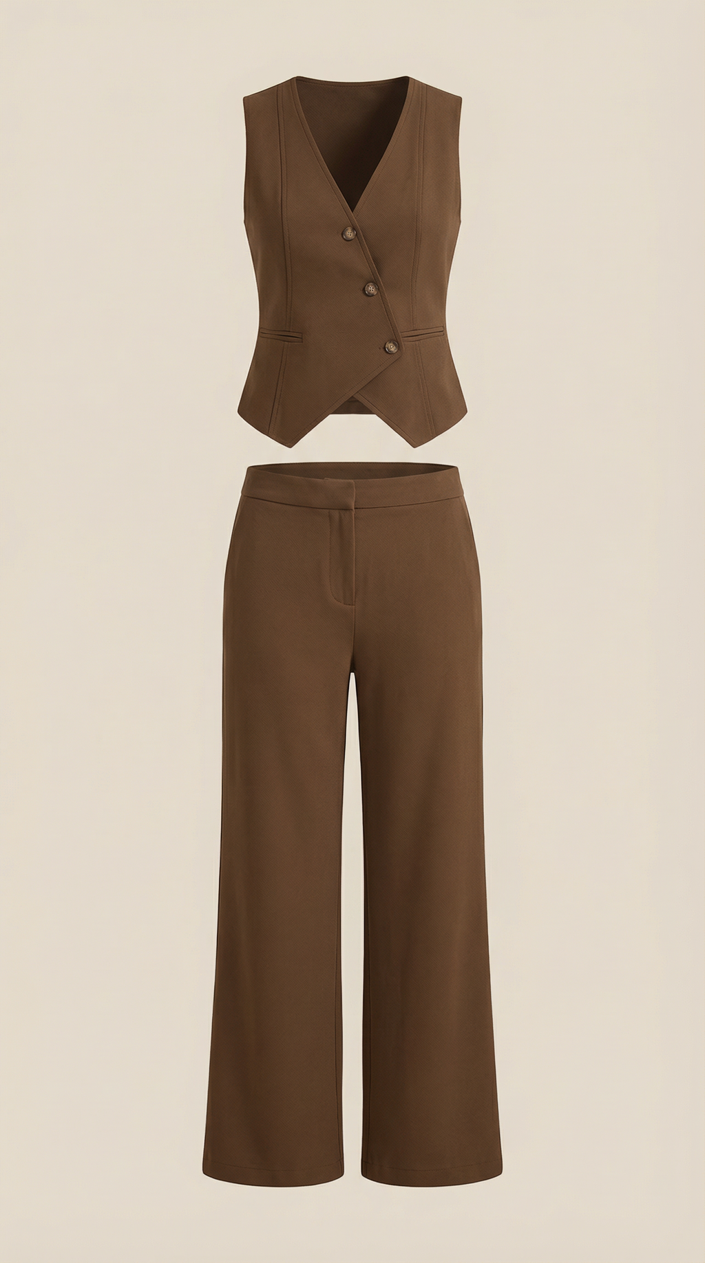 Regina | Conjunto Chaleco y Pantalón Elegante Mujer