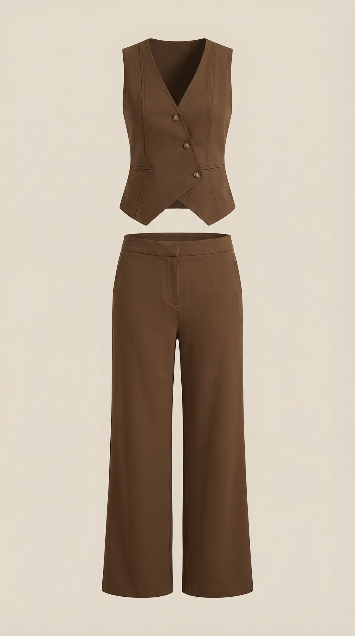 Regina | Conjunto Chaleco y Pantalón Elegante Mujer