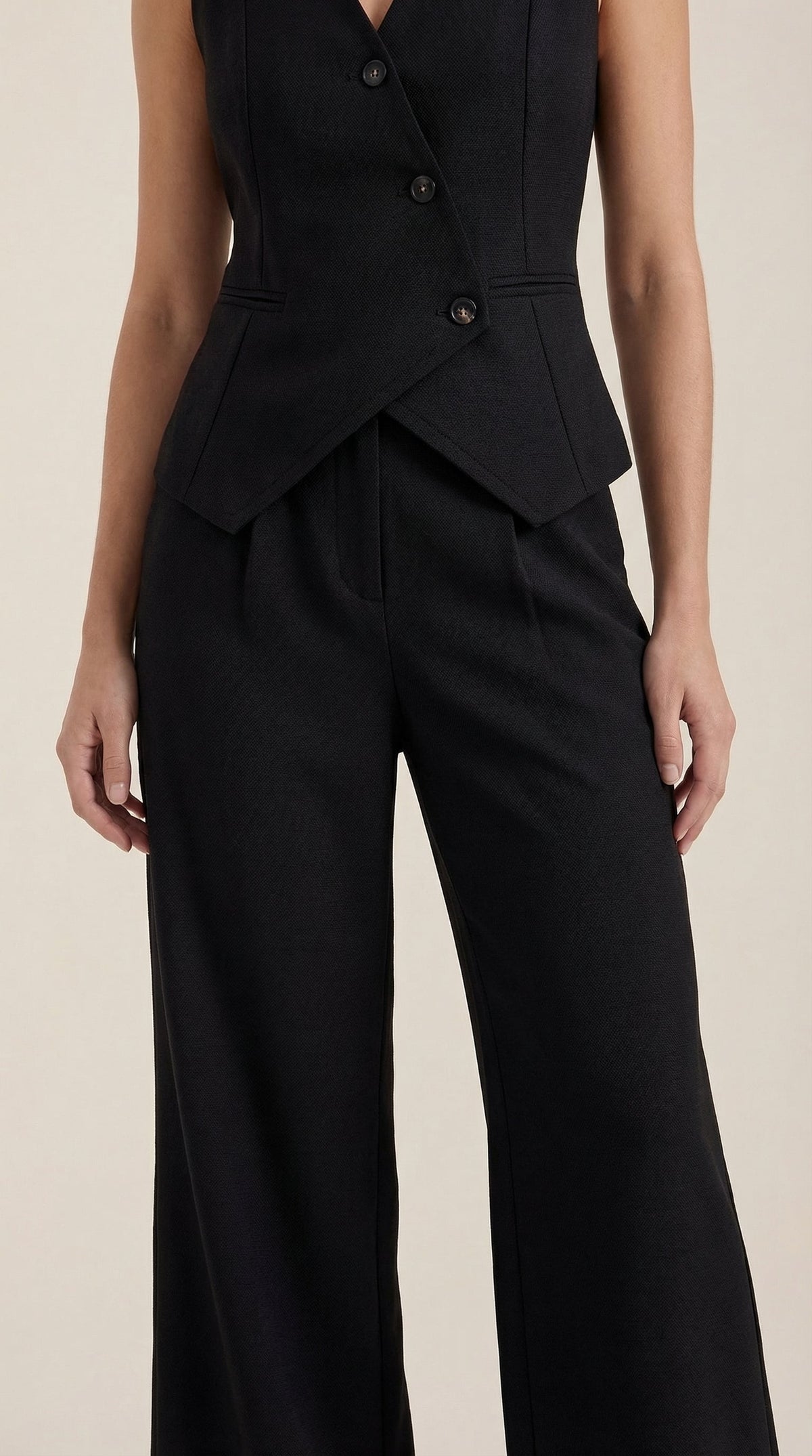 Regina | Conjunto Chaleco y Pantalón Elegante Mujer