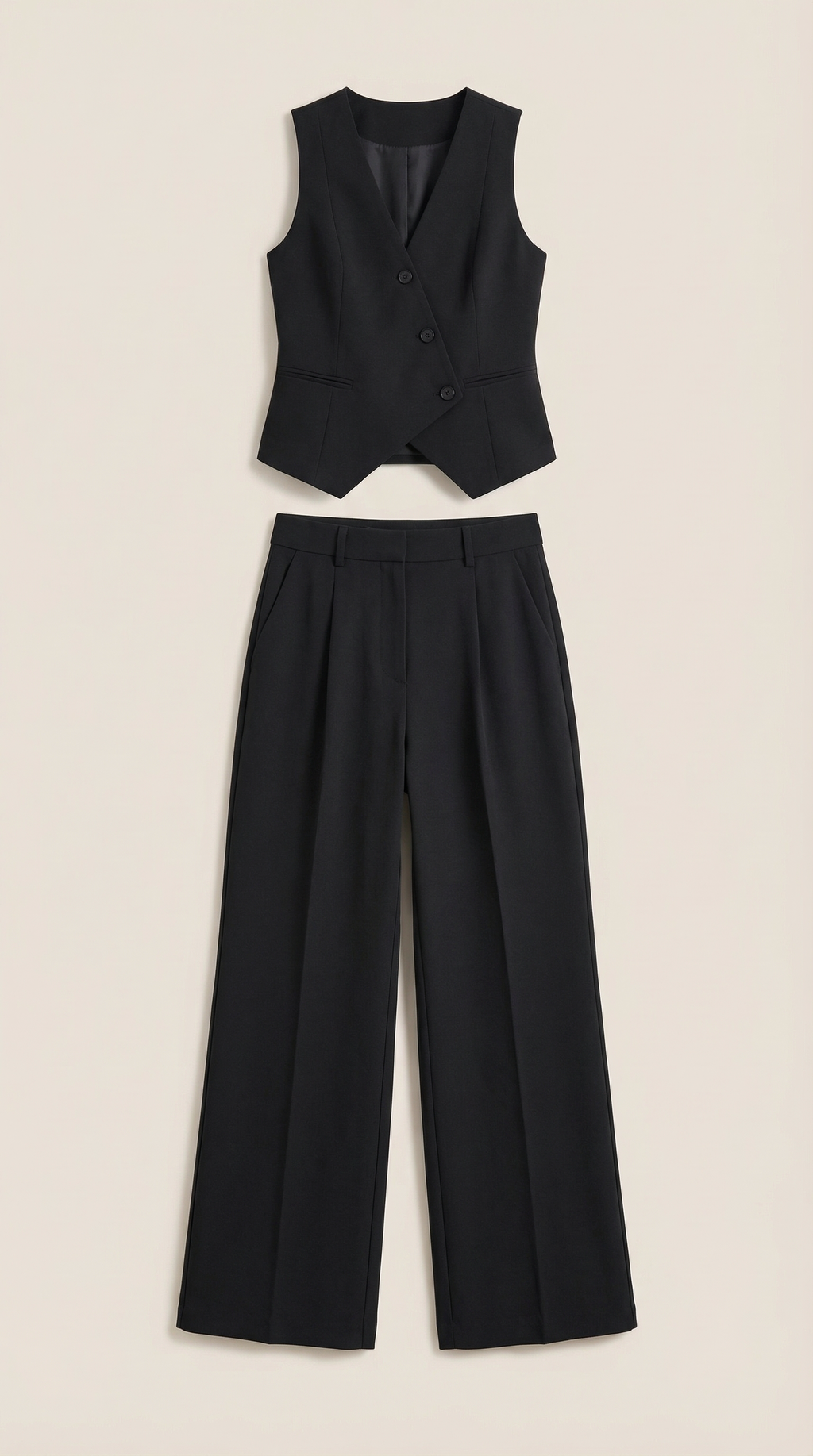 Regina | Conjunto Chaleco y Pantalón Elegante Mujer