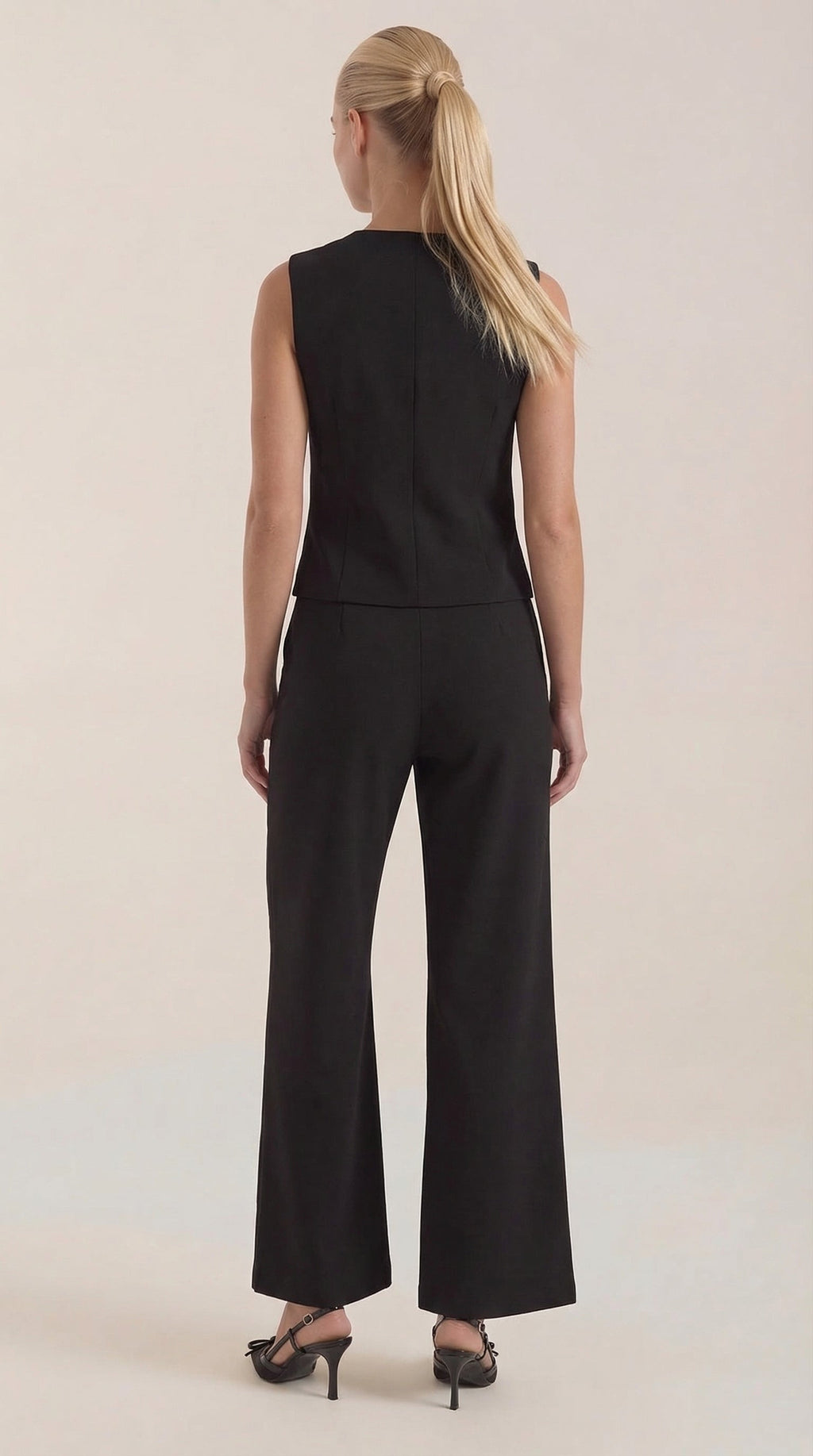 Regina | Conjunto Chaleco y Pantalón Elegante Mujer
