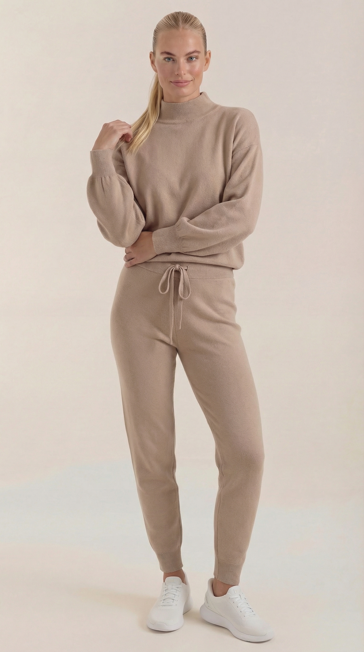 Rocío | Conjunto Lounge de Punto Cuello Alto Mujer