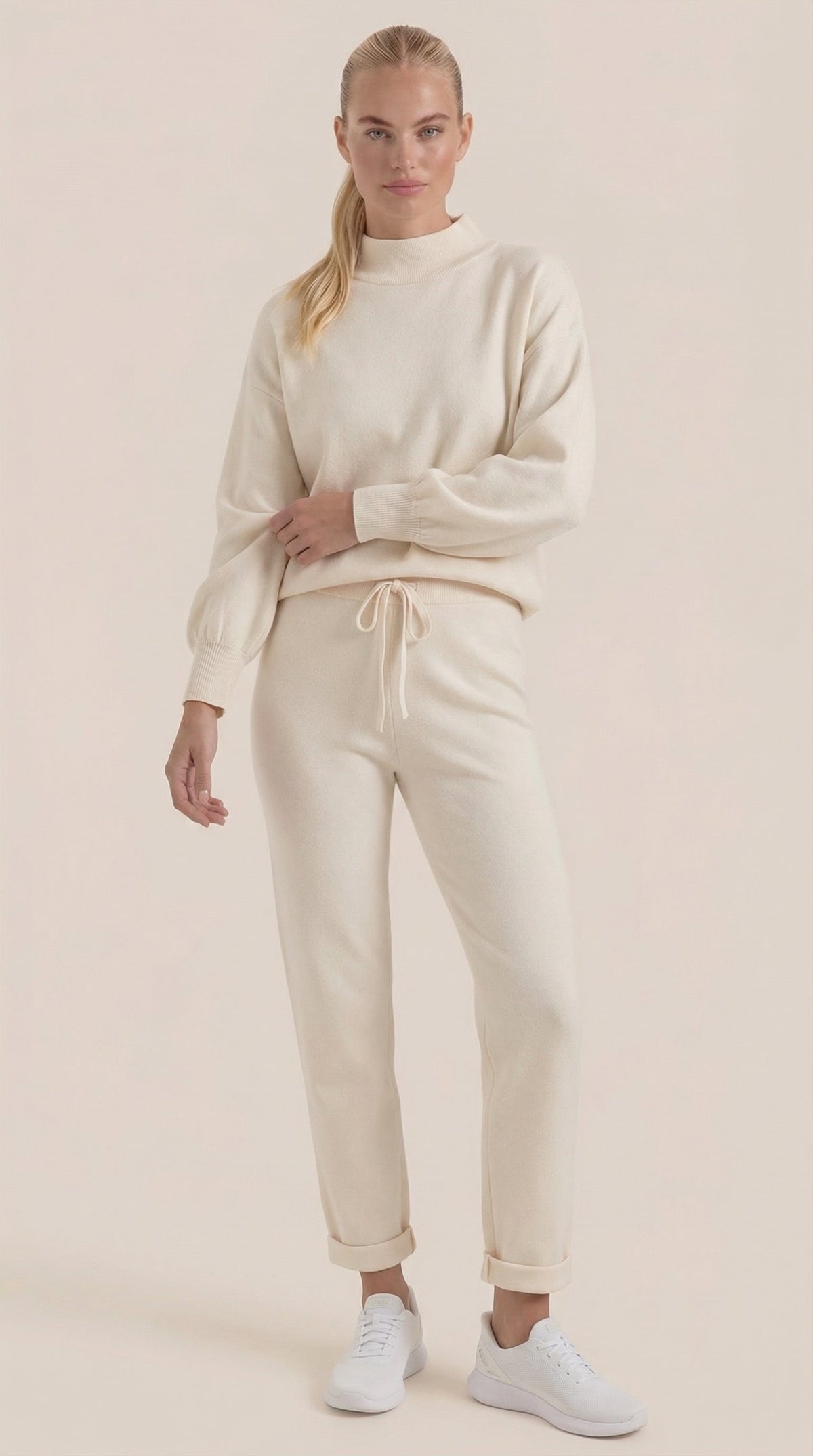 Rocío | Conjunto Lounge de Punto Cuello Alto Mujer