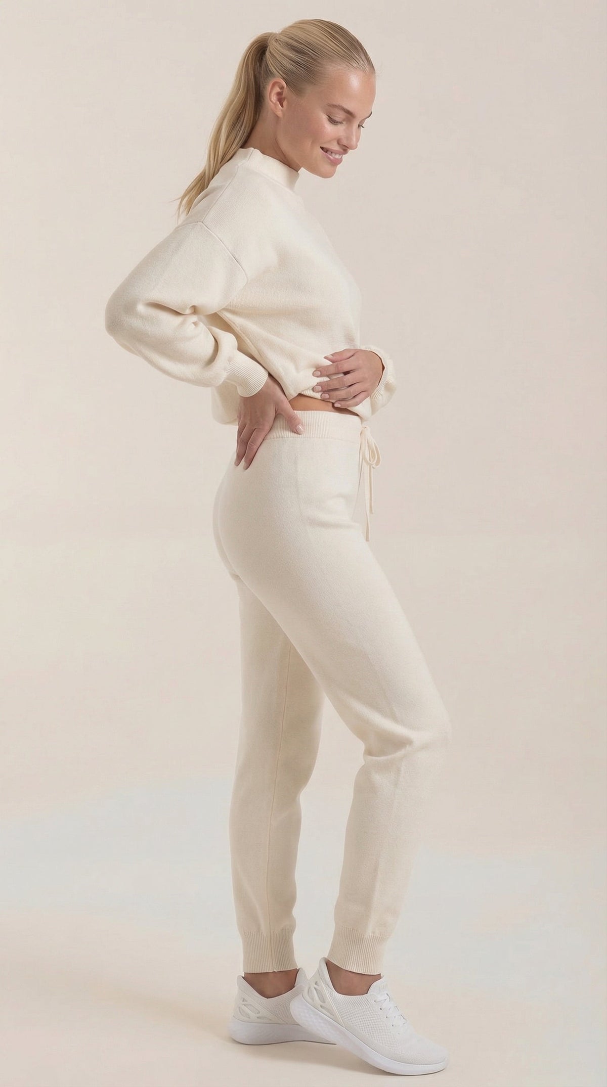 Rocío | Conjunto Lounge de Punto Cuello Alto Mujer