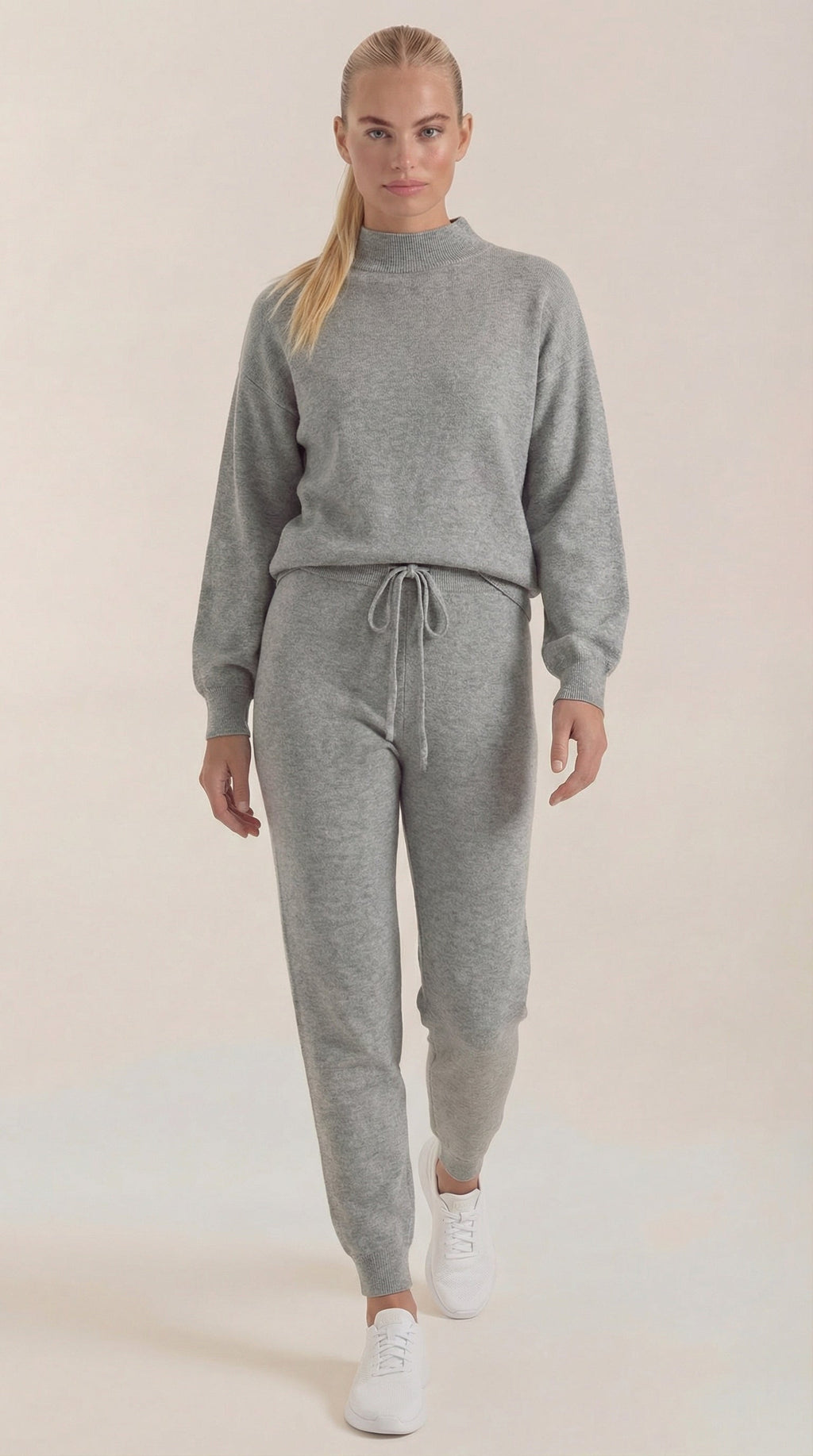 Rocío | Conjunto Lounge de Punto Cuello Alto Mujer