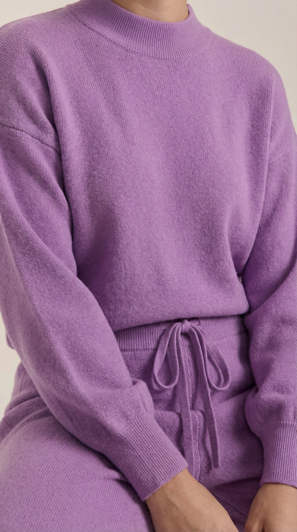 Rocío | Conjunto Lounge de Punto Cuello Alto Mujer