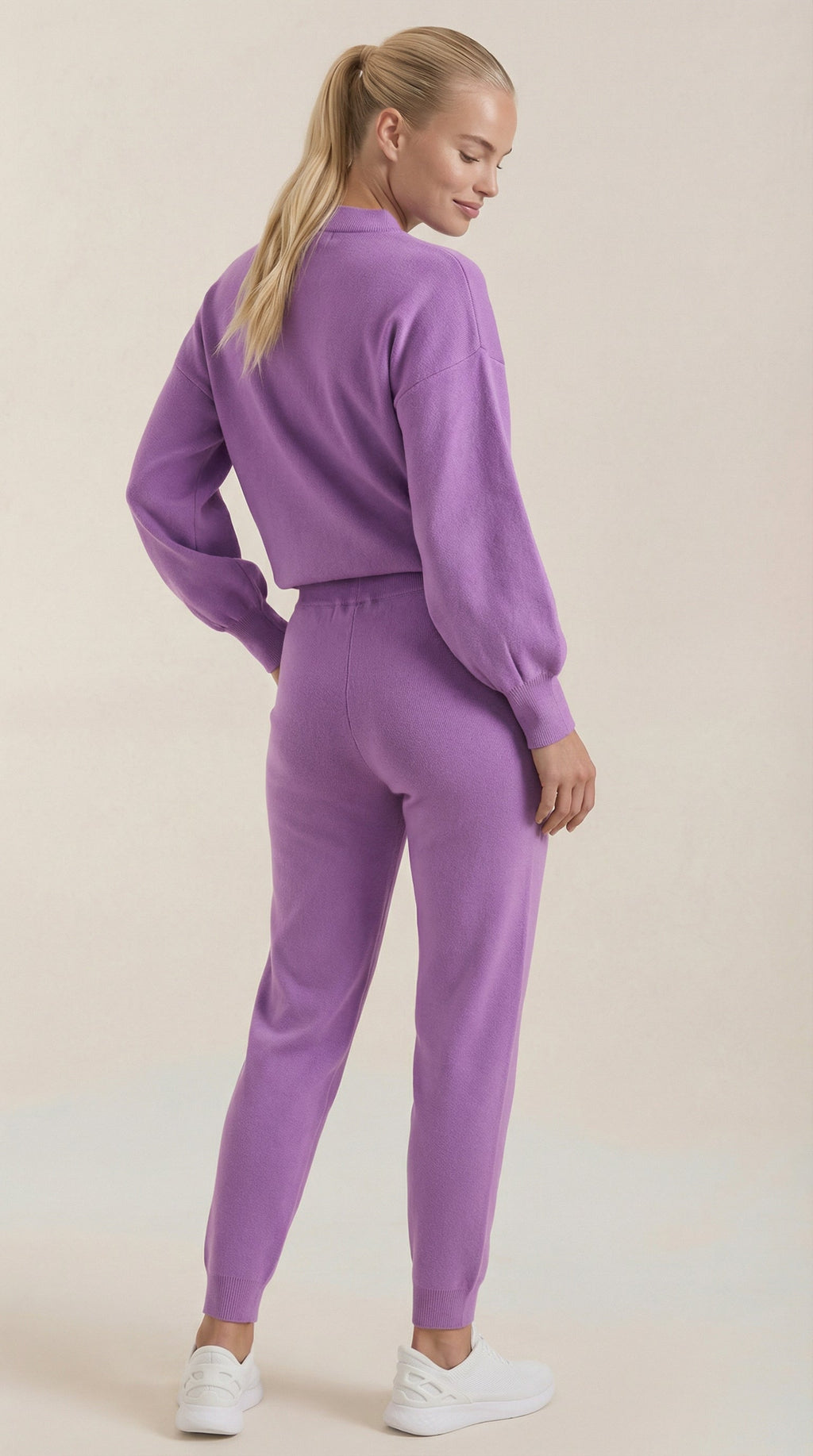 Rocío | Conjunto Lounge de Punto Cuello Alto Mujer