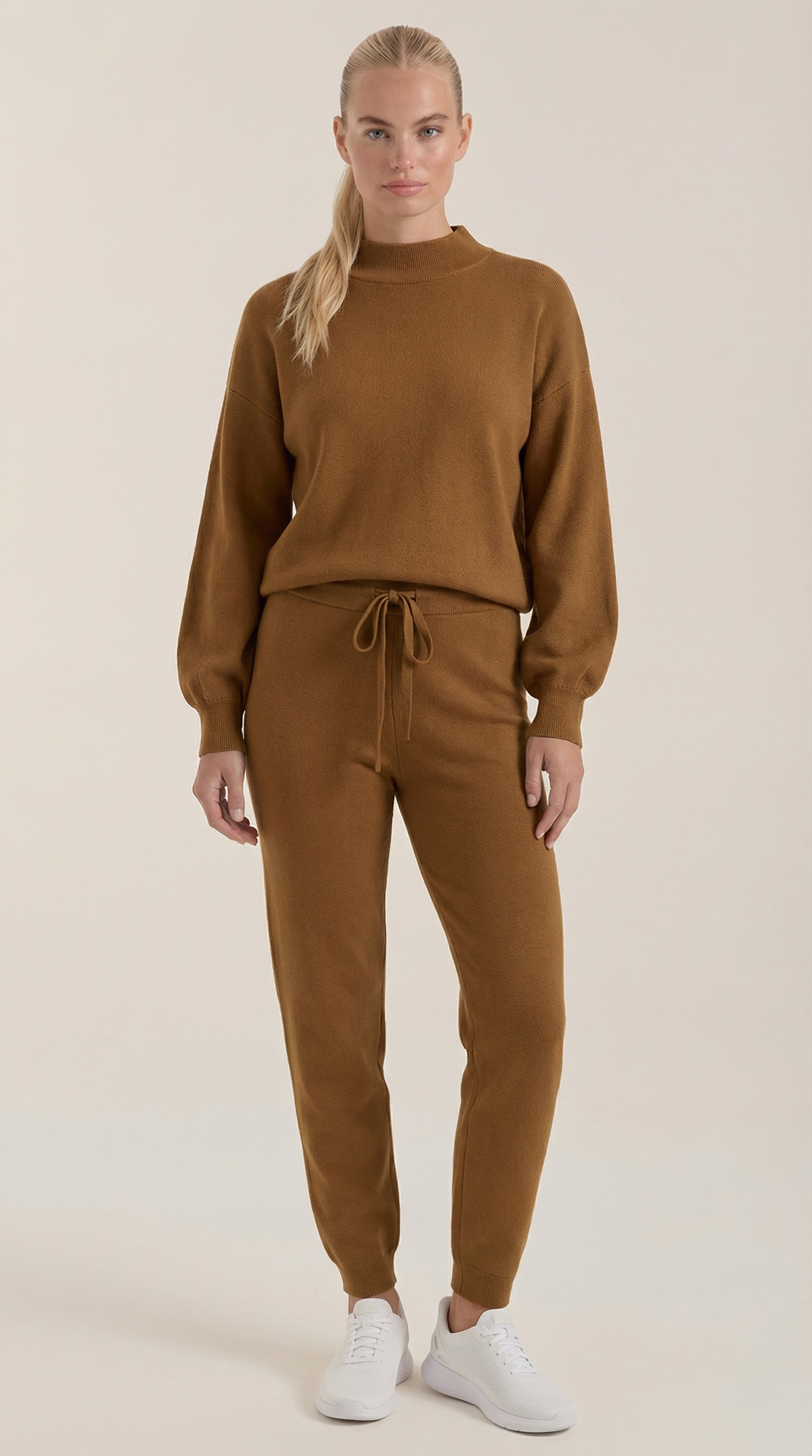 Rocío | Conjunto Lounge de Punto Cuello Alto Mujer