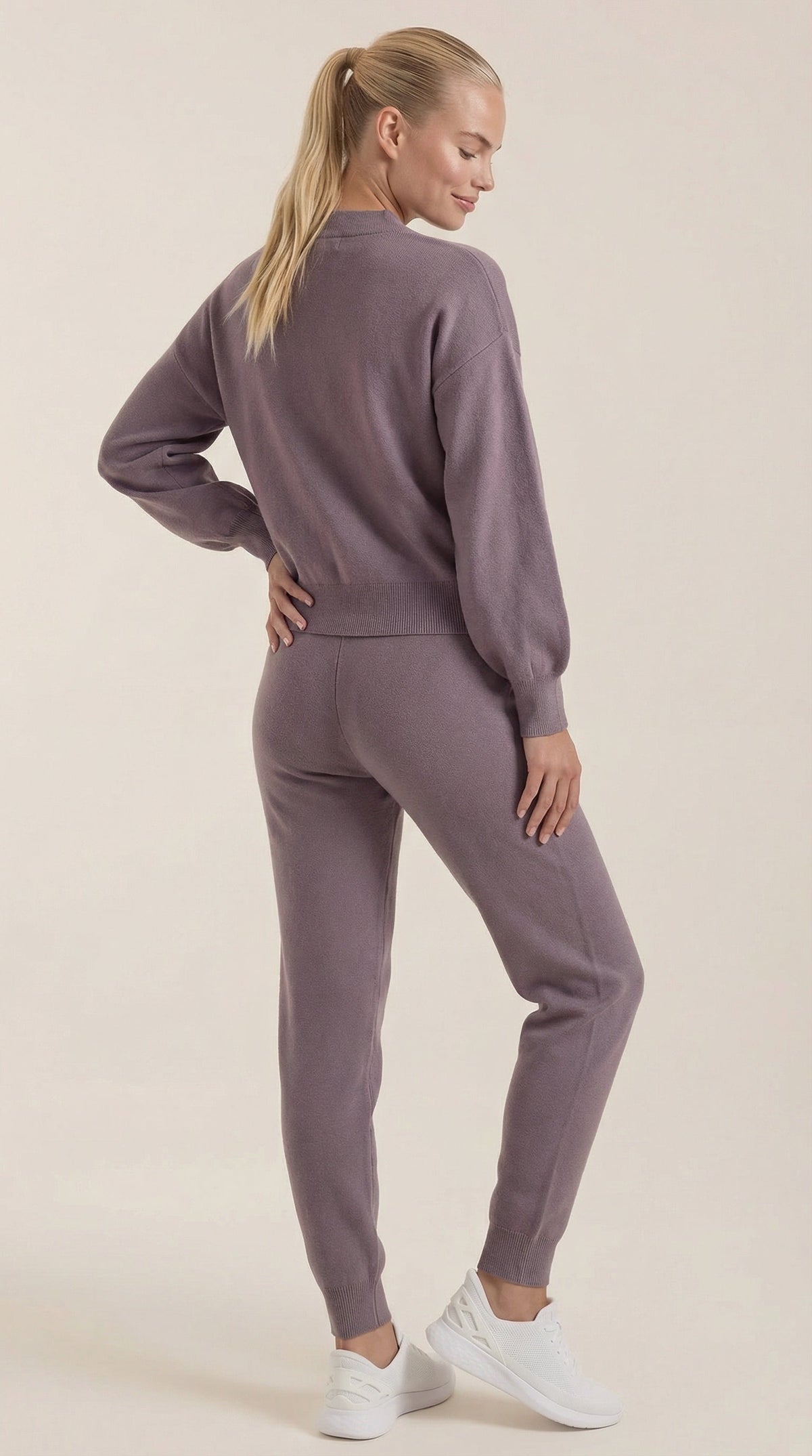 Rocío | Conjunto Lounge de Punto Cuello Alto Mujer