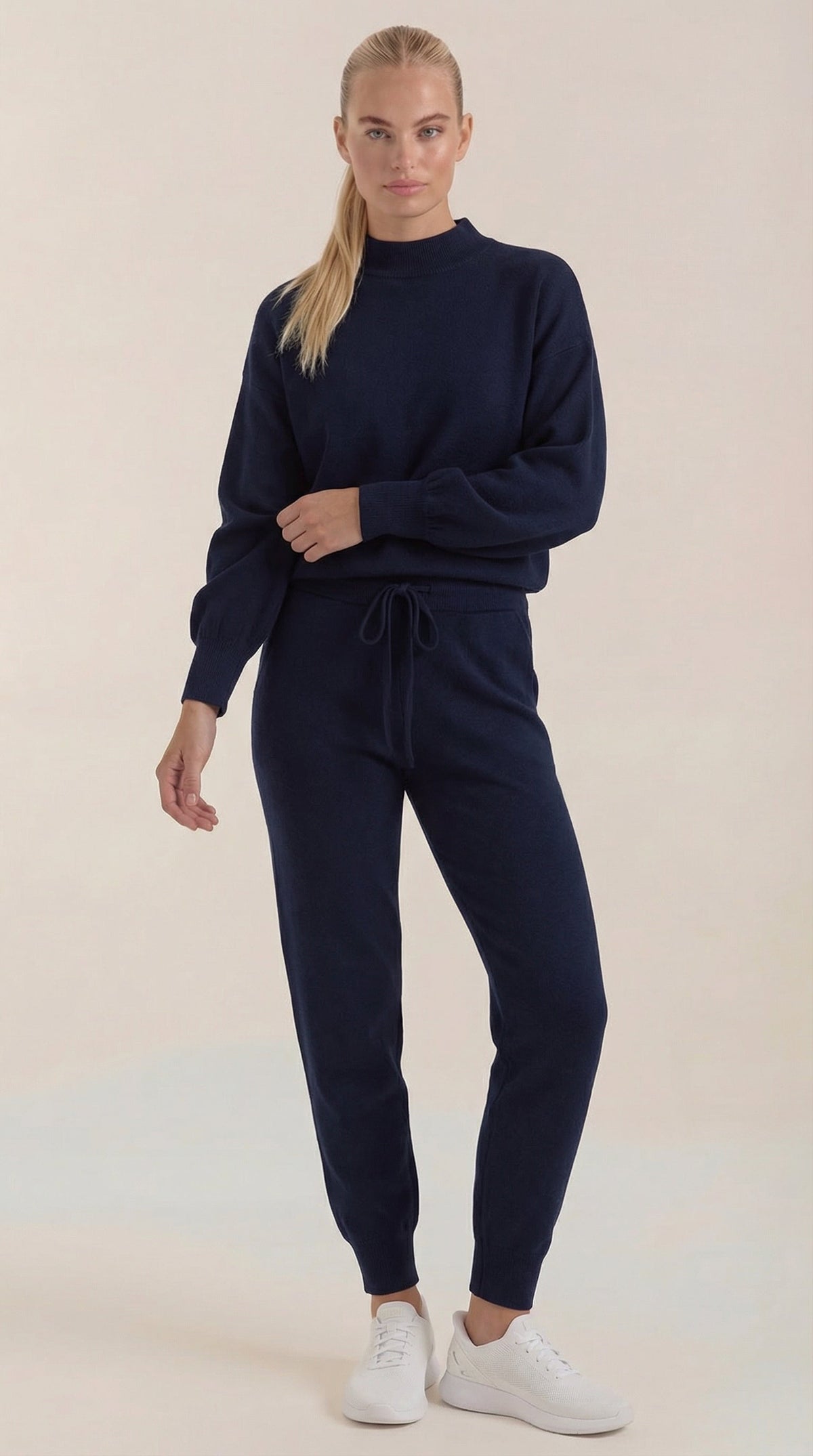 Rocío | Conjunto Lounge de Punto Cuello Alto Mujer