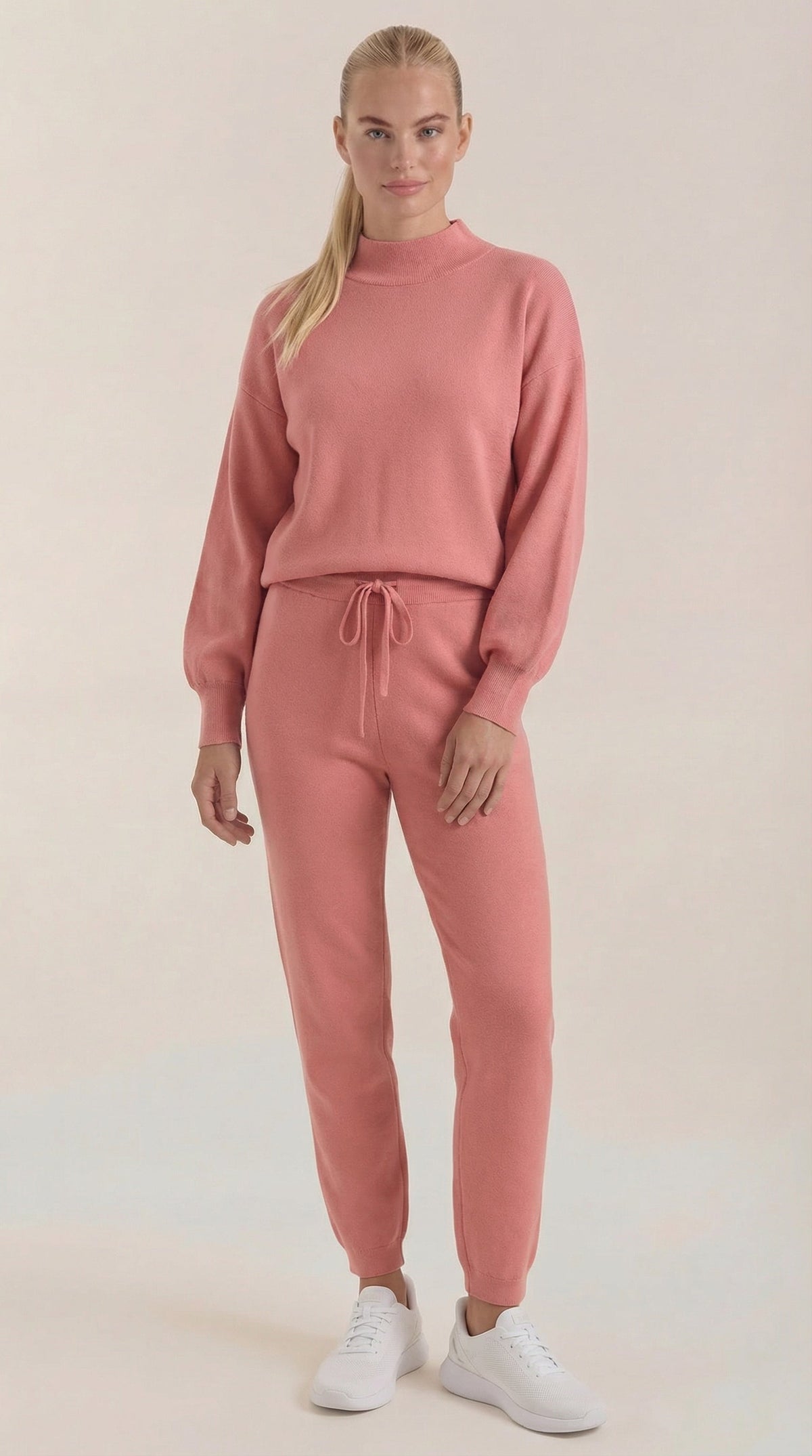 Rocío | Conjunto Lounge de Punto Cuello Alto Mujer