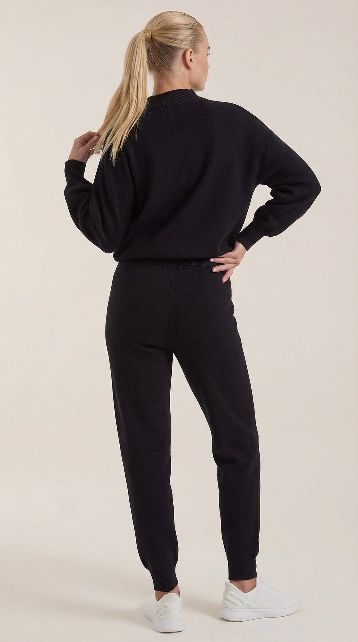 Rocío | Conjunto Lounge de Punto Cuello Alto Mujer