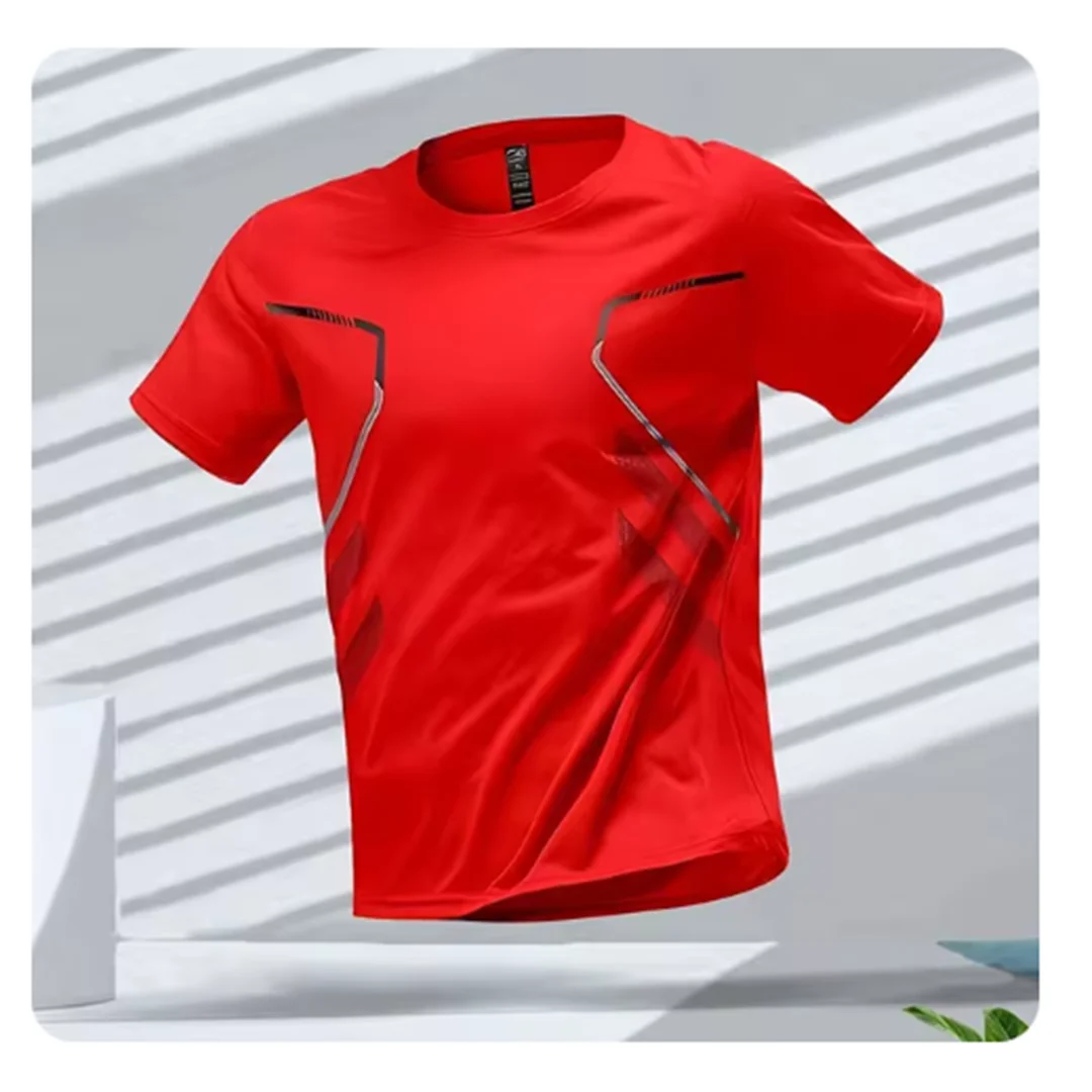 Running Pro | Camiseta Deportiva Running Hombre Manga Corta Transpirable