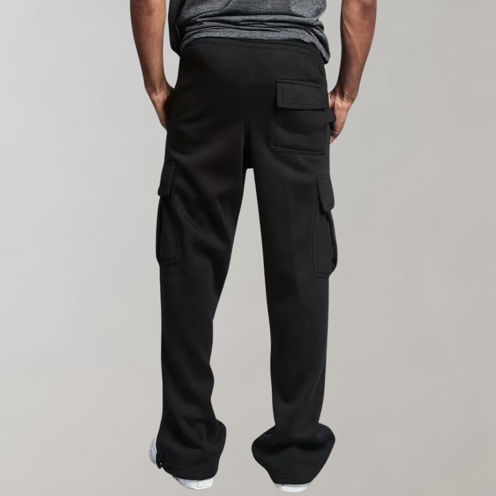 Cargo Pants Jogger Cintura Elástica Multibolsillos para Hombre