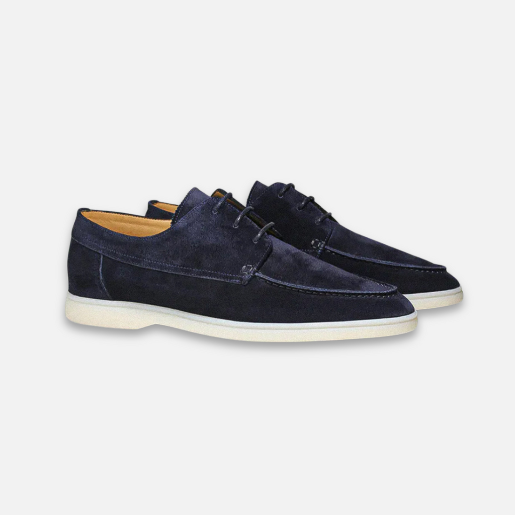Rubén | Zapatos Derby de Ante con Suela Plana para Hombre