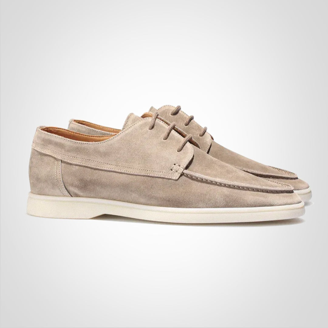 Rubén | Zapatos Derby de Ante con Suela Plana para Hombre