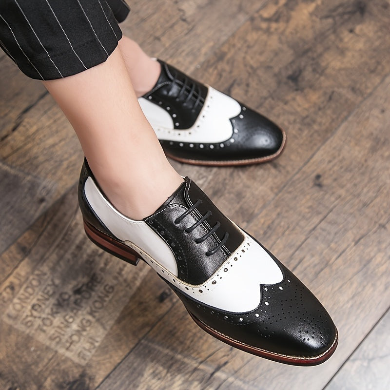 Salvador | Zapatos Oxford Brogue de Piel con Cordones para Hombre
