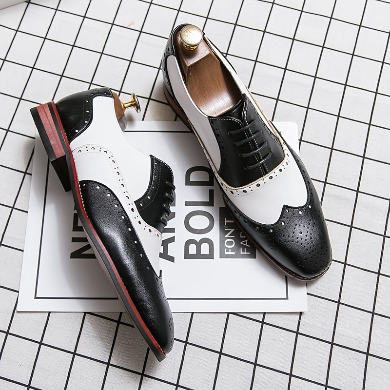 Salvador | Zapatos Oxford Brogue de Piel con Cordones para Hombre