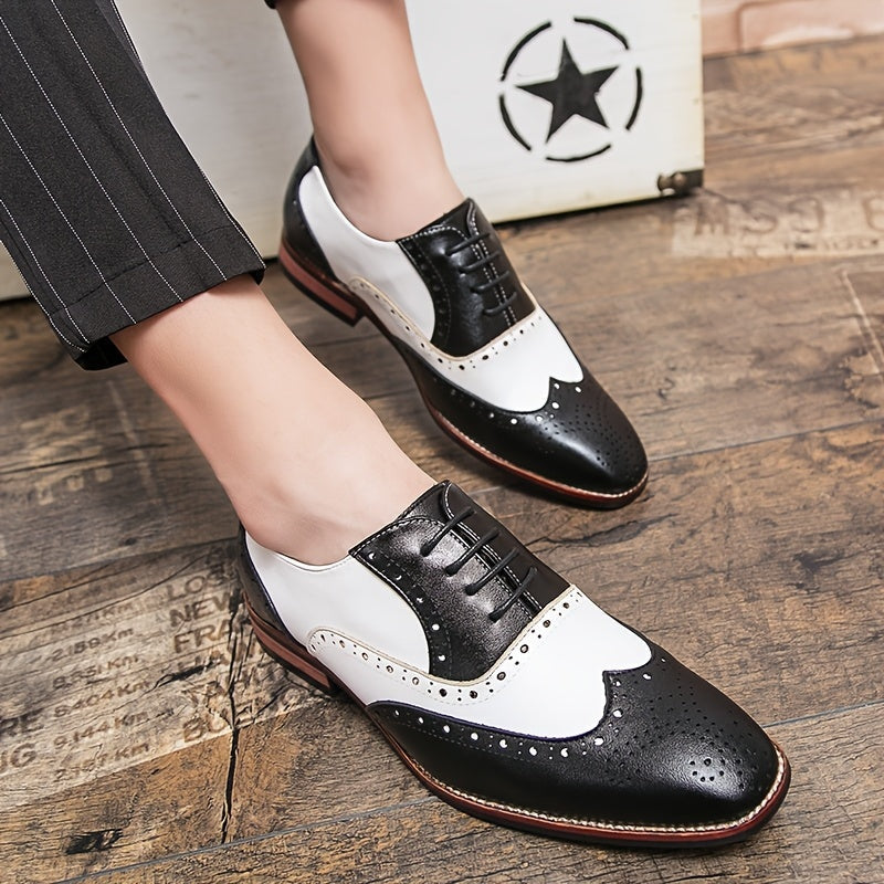 Salvador | Zapatos Oxford Brogue de Piel con Cordones para Hombre