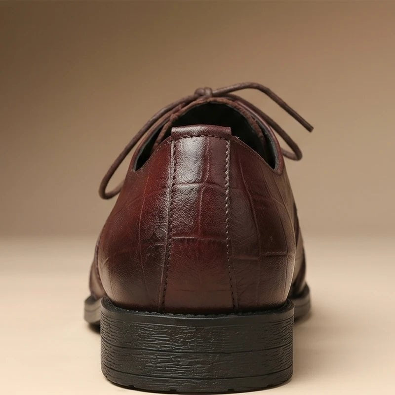 Esteban | Sandalias de Pescador de Cuero con Punta Cerrada y Hebilla para Hombre