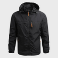 Chaqueta Impermeable con Capucha Cortavientos para Hombre
