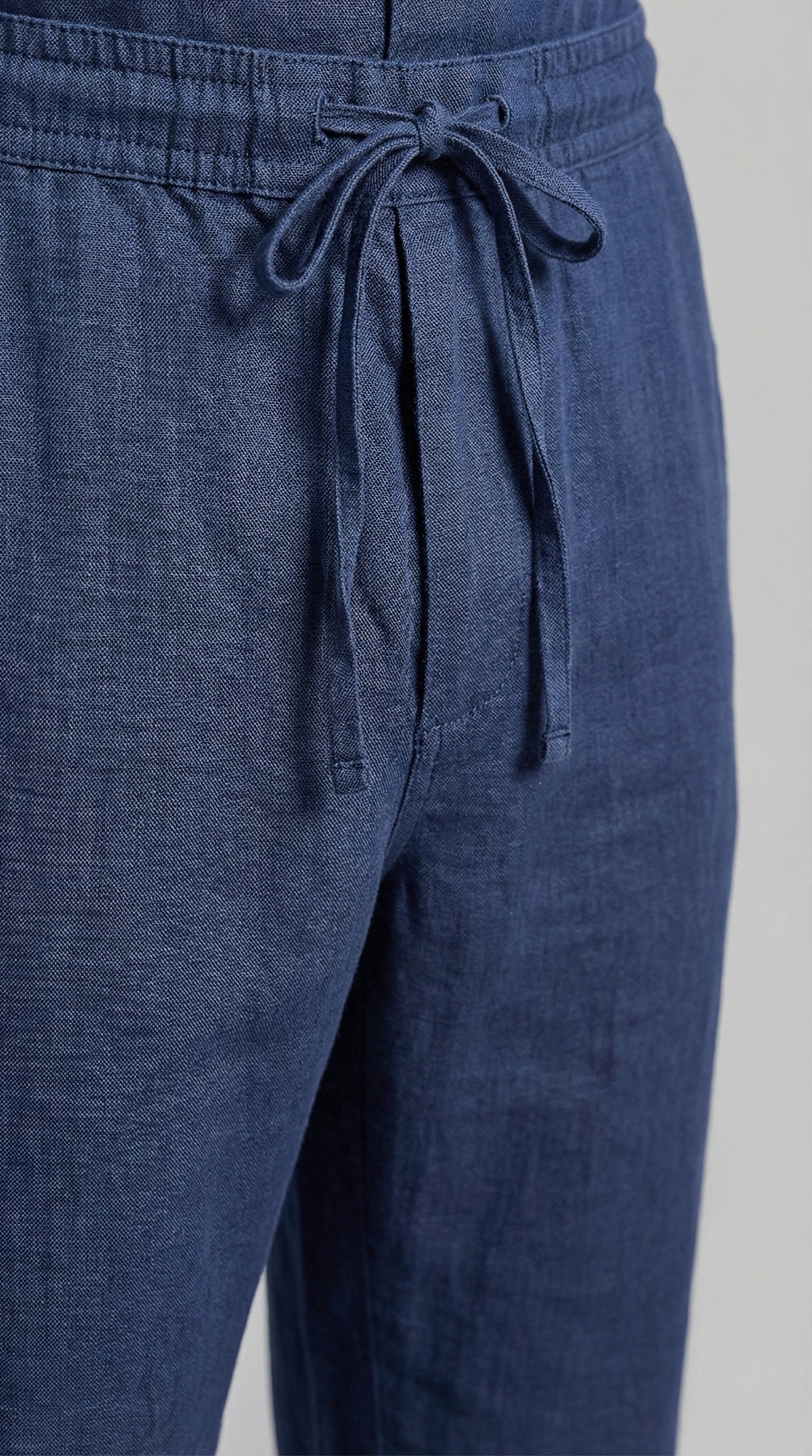 Conjunto de Lino Manga Larga Camisa y Pantalón Hombre