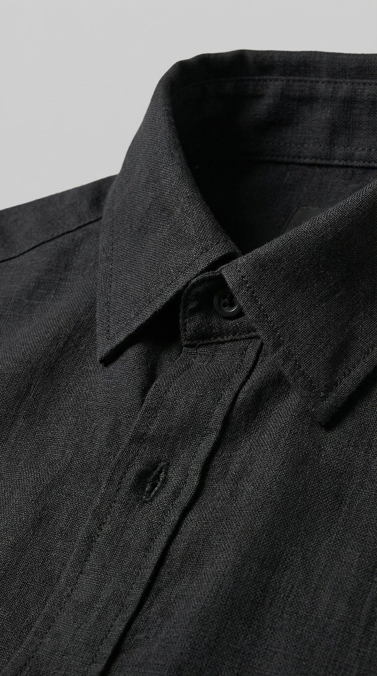 Conjunto de Lino Manga Larga Camisa y Pantalón Hombre