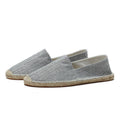Sergio | Espadrillas de Lino sin Cordones y Suela de Yute para Hombre