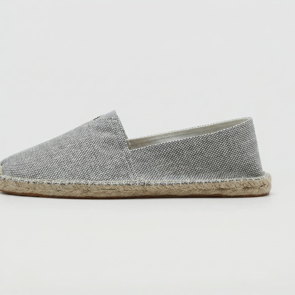 Sergio | Espadrillas de Lino sin Cordones y Suela de Yute para Hombre