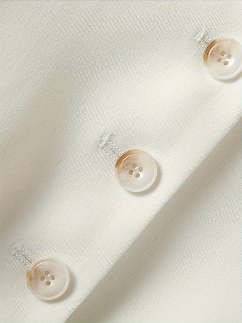 Marina | Chaleco Elegante con Botones Mujer Escote V