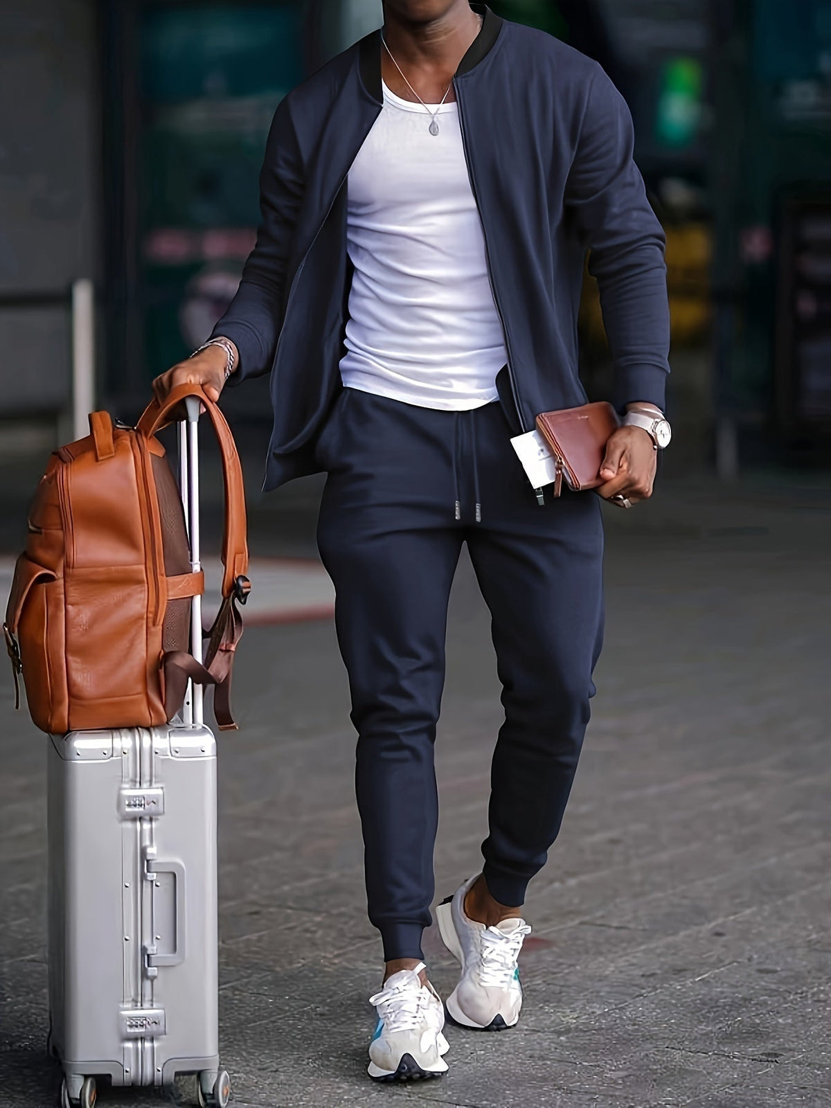 Tomás  Hombre Conjunto Chándal Cremallera Jogger