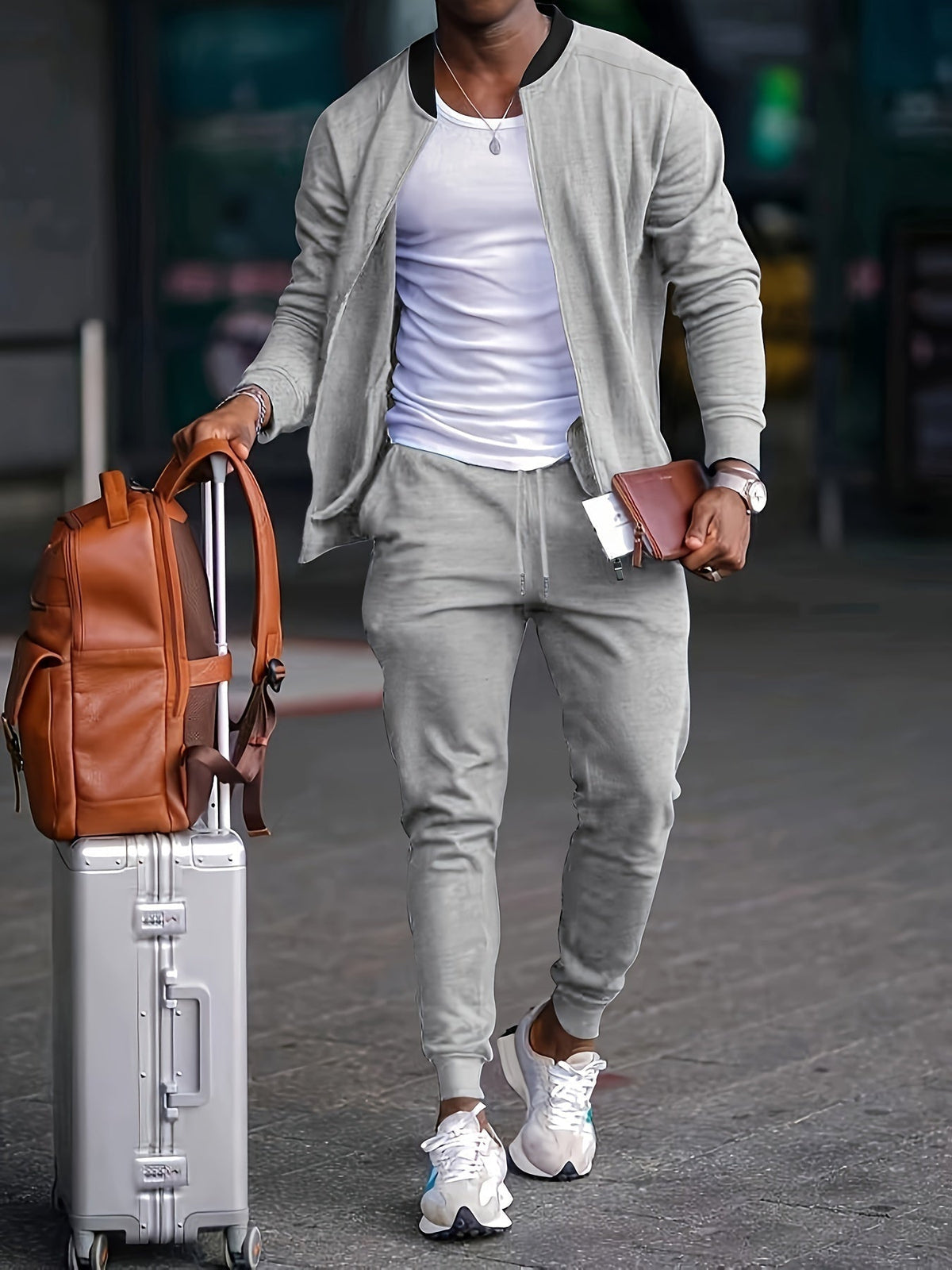 Tomás  Hombre Conjunto Chándal Cremallera Jogger