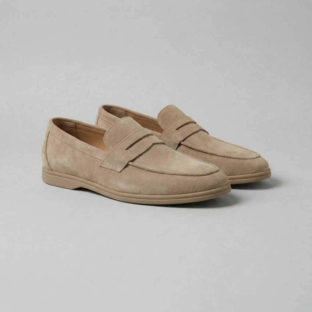 Tomás | Mocasines de Ante con Suela Ligera para Hombre
