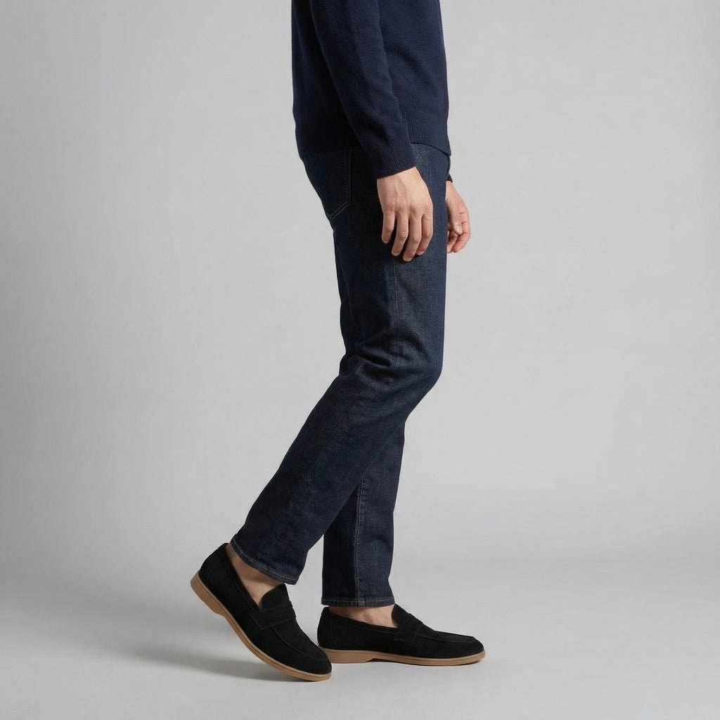 Tomás | Mocasines de Ante con Suela Ligera para Hombre