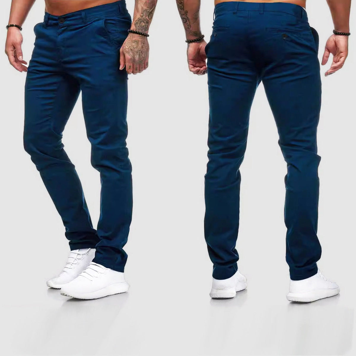 Pantalón Chino Slim Fit Ajustado para Hombre