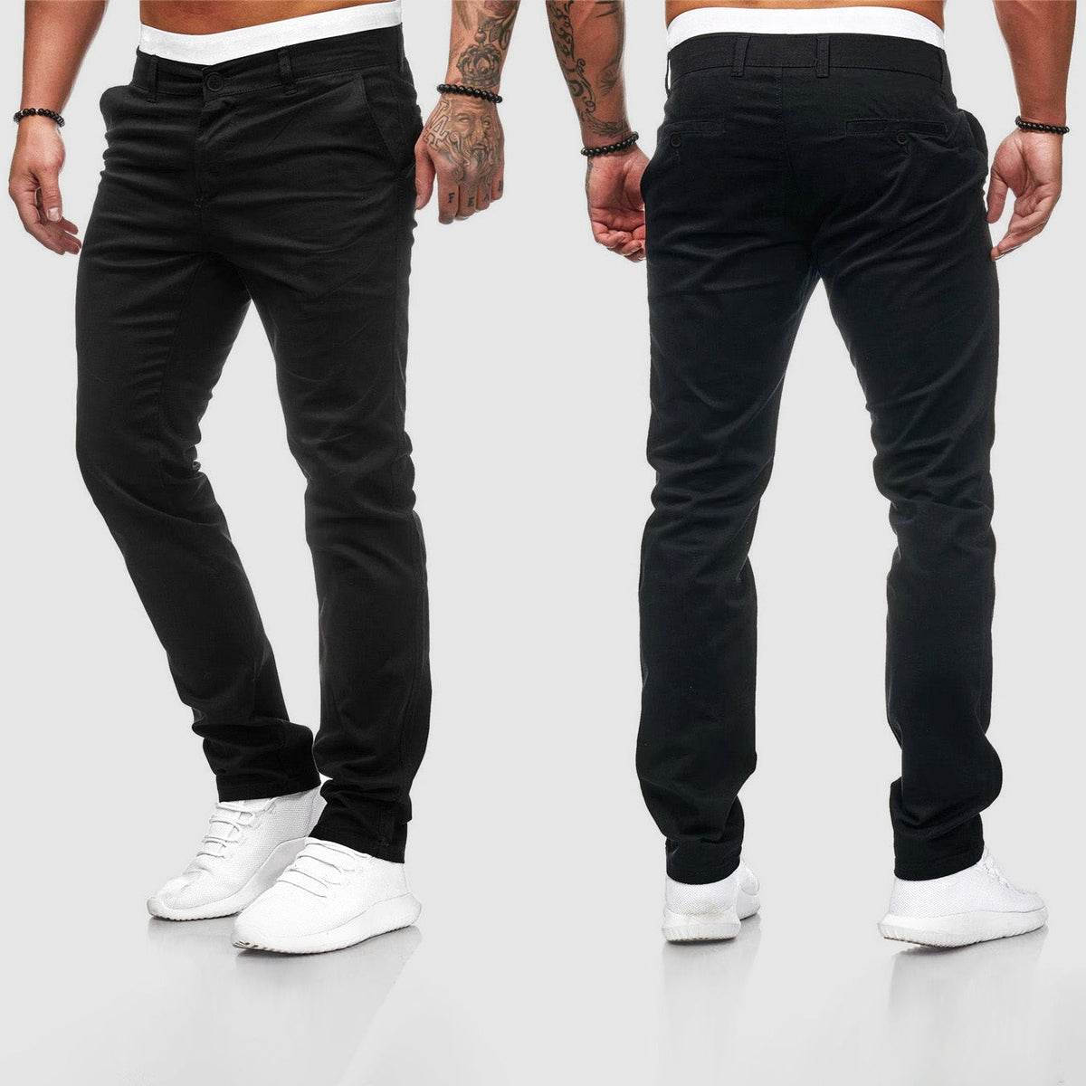 Pantalón Chino Slim Fit Ajustado para Hombre