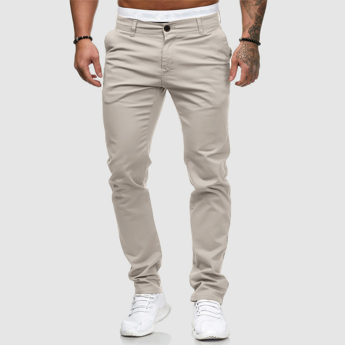 Pantalón Chino Slim Fit Ajustado para Hombre