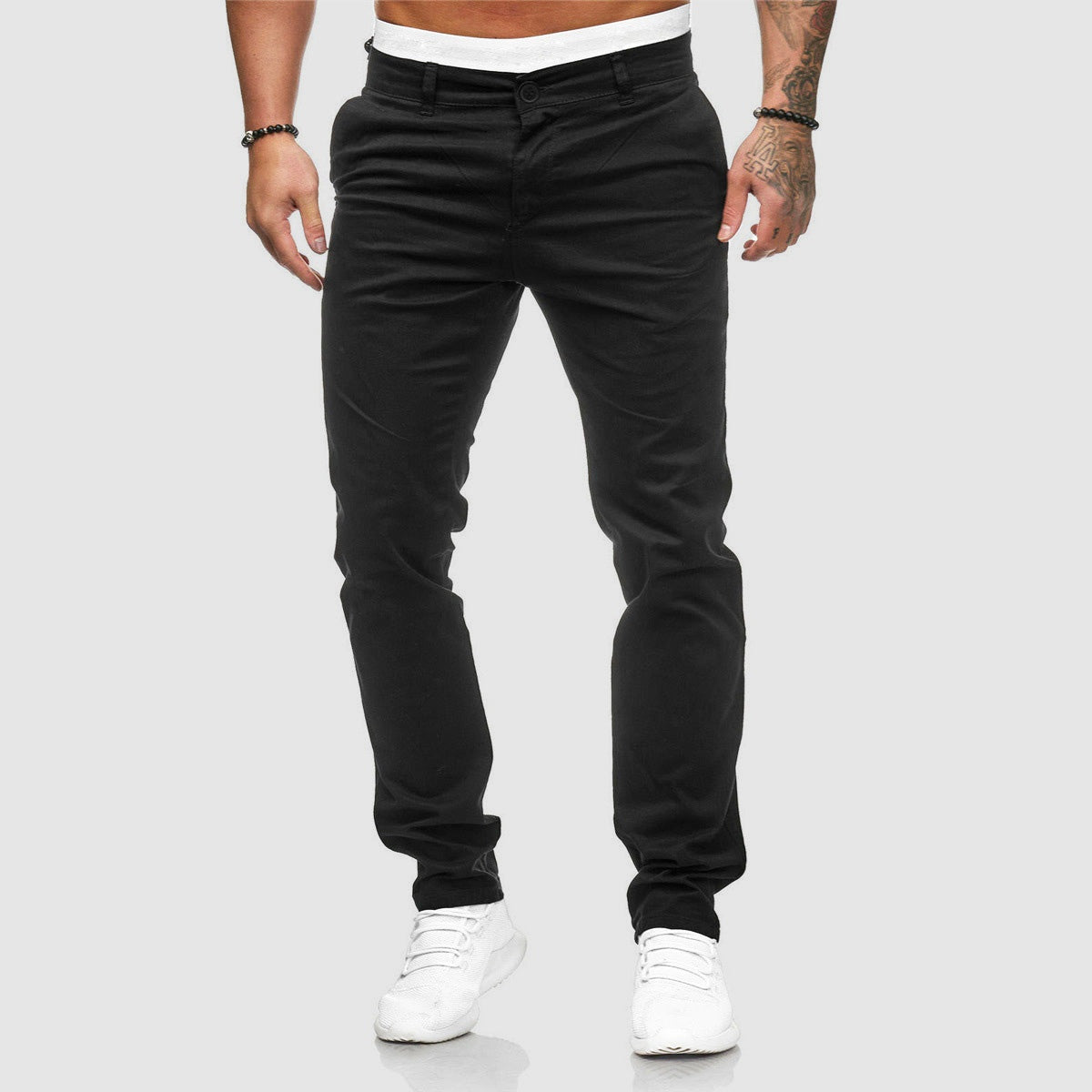 Pantalón Chino Slim Fit Ajustado para Hombre